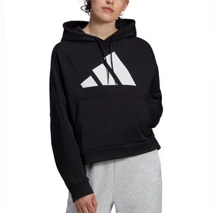 Adidas Logo Back-zip hoodie